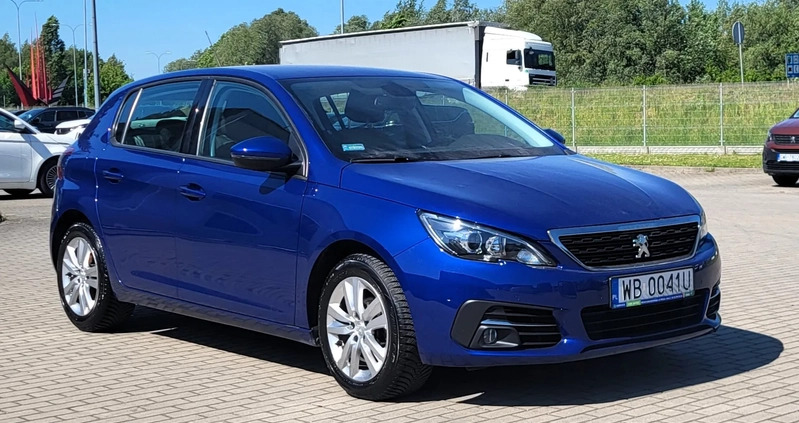 Peugeot 308 cena 43900 przebieg: 79000, rok produkcji 2019 z Annopol małe 301